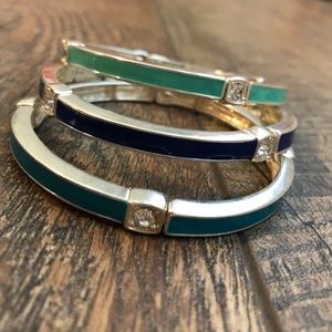Set of 3 ombré Premier Designs bracelets